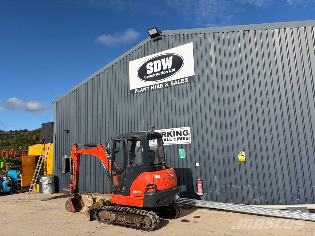 Kubota KX 61-3 Mini excavators < 7t (Mini diggers)