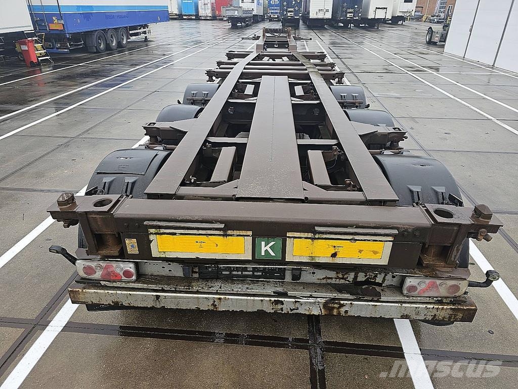 Kögel SW24 MULTI 2X 20, 1X30, 1X40, HIGHCUBE, 20FT MITTI Containerauflieger