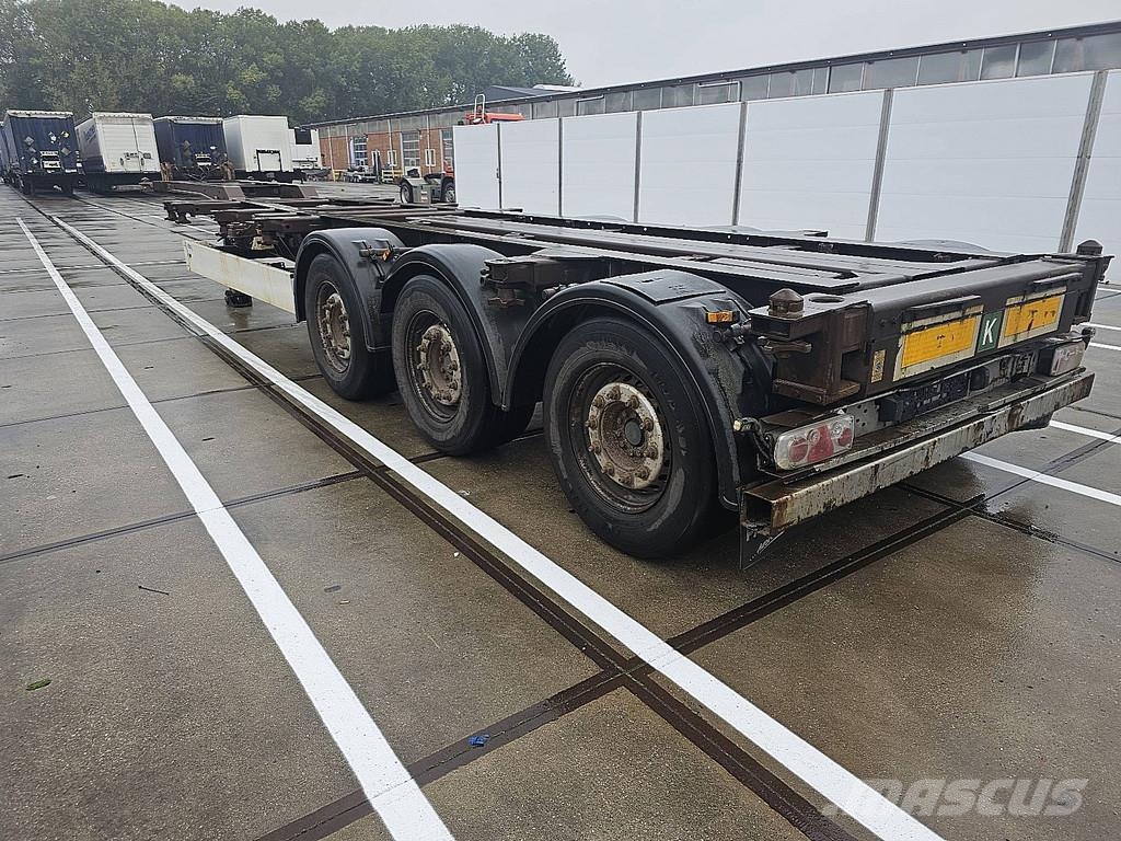 Kögel SW24 MULTI 2X 20, 1X30, 1X40, HIGHCUBE, 20FT MITTI Containerauflieger