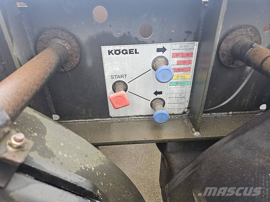 Kögel SW24 MULTI 2X 20, 1X30, 1X40, HIGHCUBE, 20FT MITTI Containerauflieger