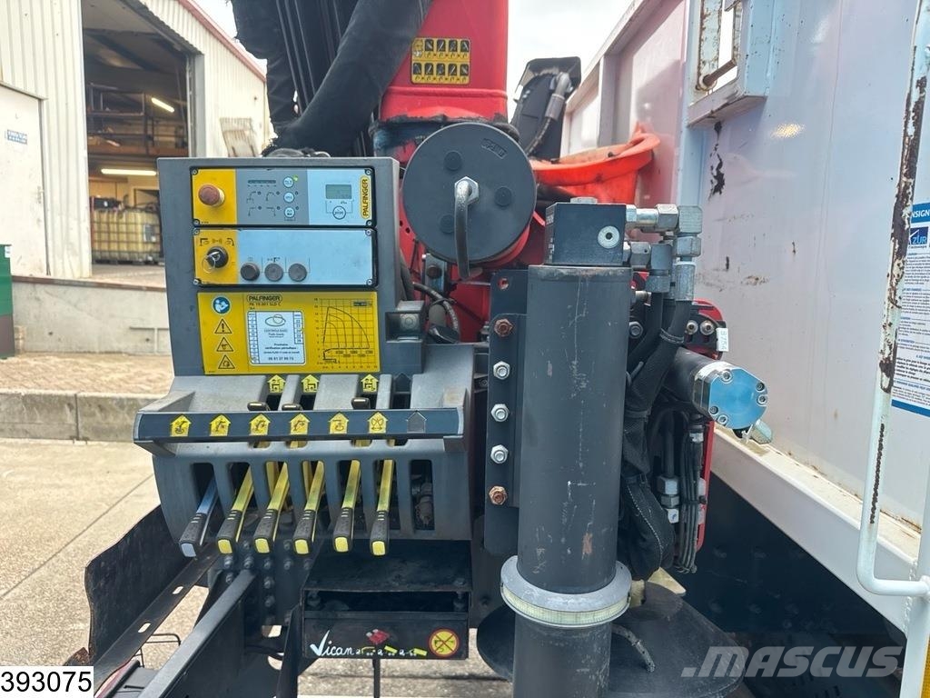 Iveco Stralis 360 X-way 6x4, EURO 6, Palfinger, Remote شاحنات مسطحة/مفصلية الجوانب