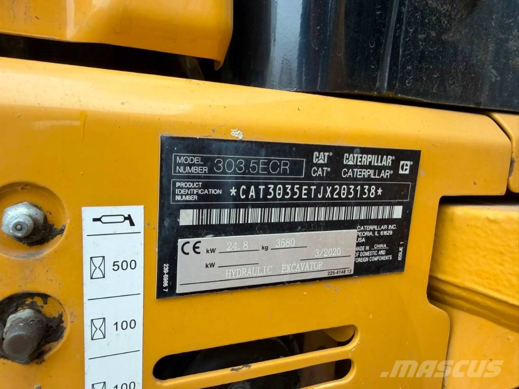 CAT 303.5E CR Mini bageri < 7t
