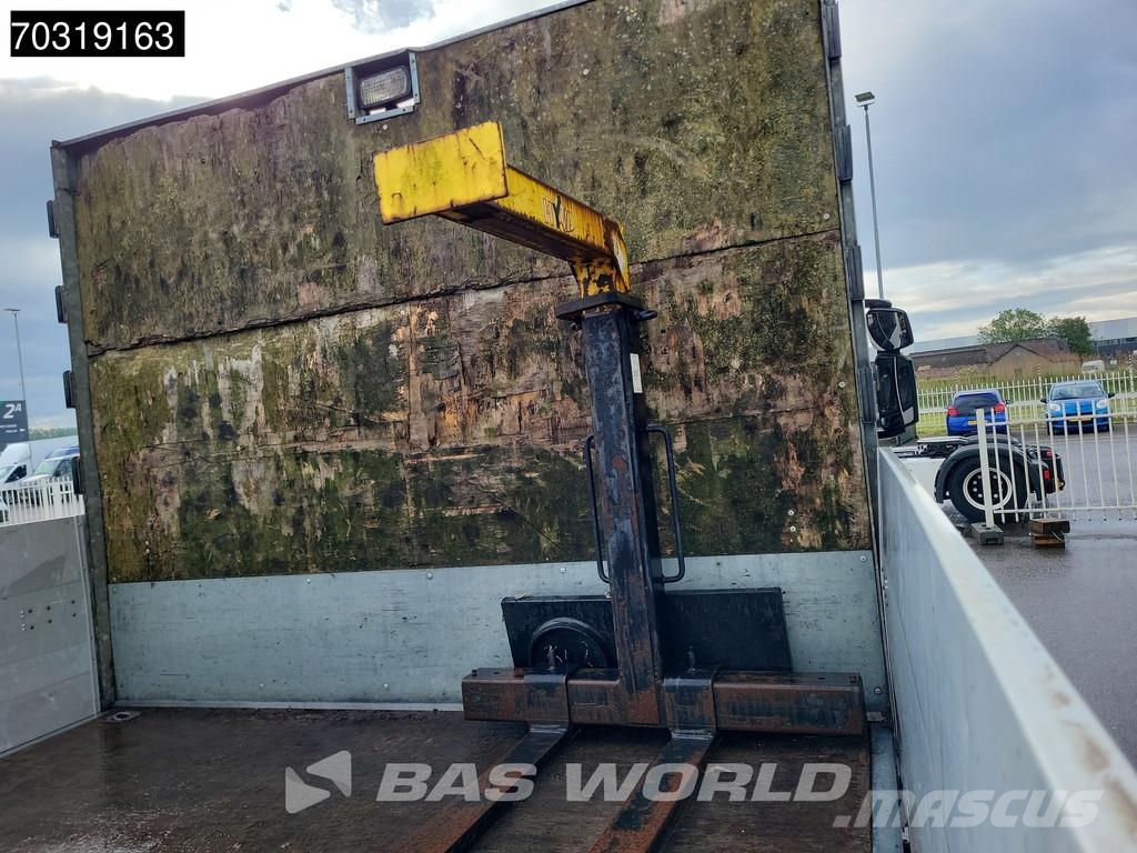 Iveco Eurocargo 160E280 4X2 Hyva V911 3S Crane Kran 750c Φορτηγά Kαρότσα με ανοιγόμενα πλαϊνά