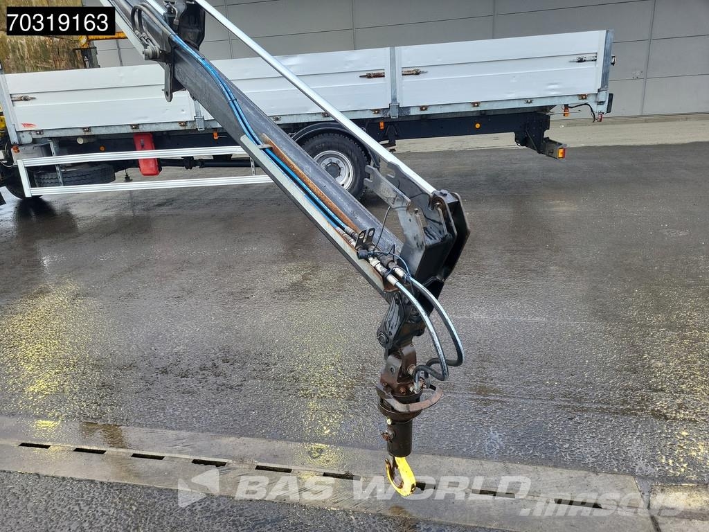 Iveco Eurocargo 160E280 4X2 Hyva V911 3S Crane Kran 750c Φορτηγά Kαρότσα με ανοιγόμενα πλαϊνά