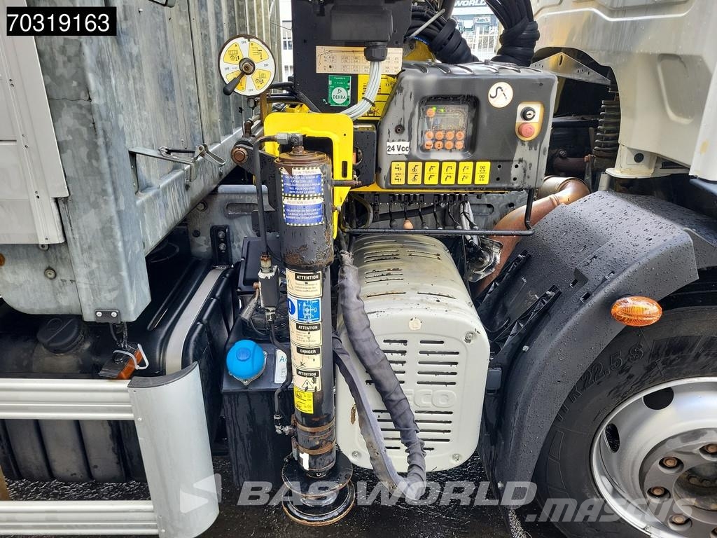 Iveco Eurocargo 160E280 4X2 Hyva V911 3S Crane Kran 750c Φορτηγά Kαρότσα με ανοιγόμενα πλαϊνά