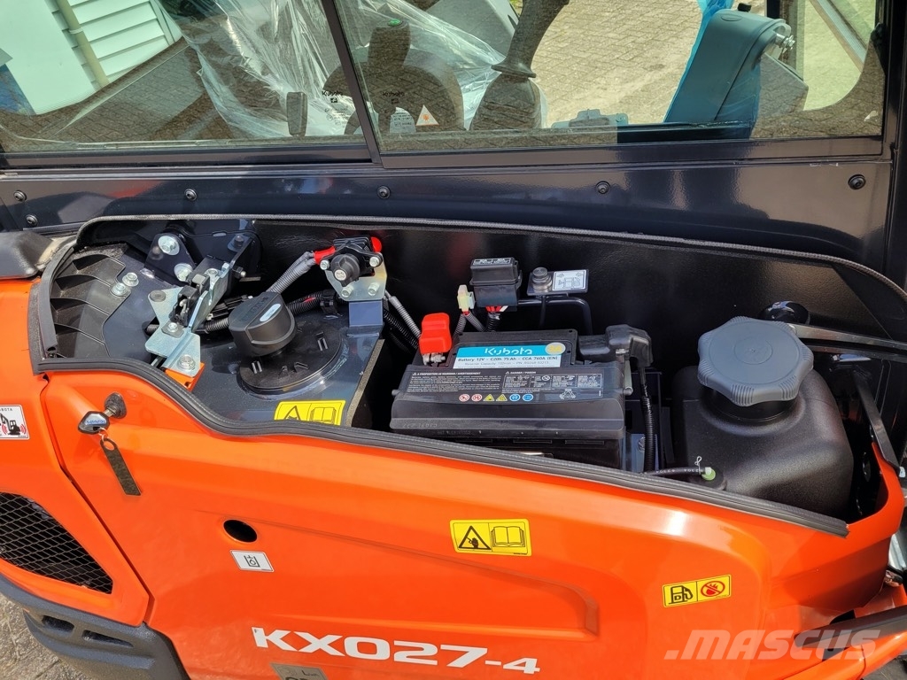 Kubota KX027-4 Mini ekskavatörler, 7 tona dek