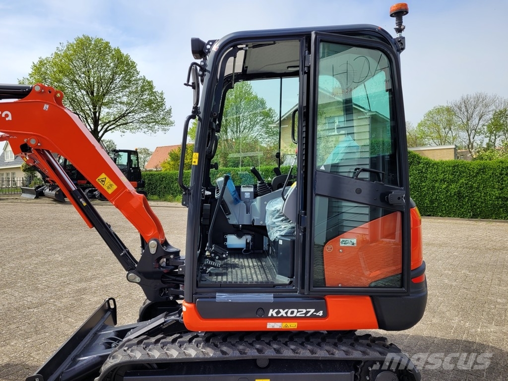 Kubota KX027-4 Mini ekskavatörler, 7 tona dek