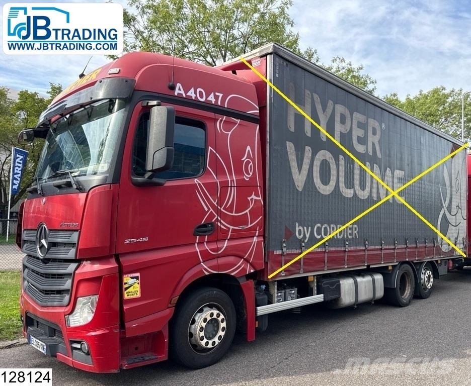 Mercedes-Benz Actros 2548 6x2, EURO 6 Chassis