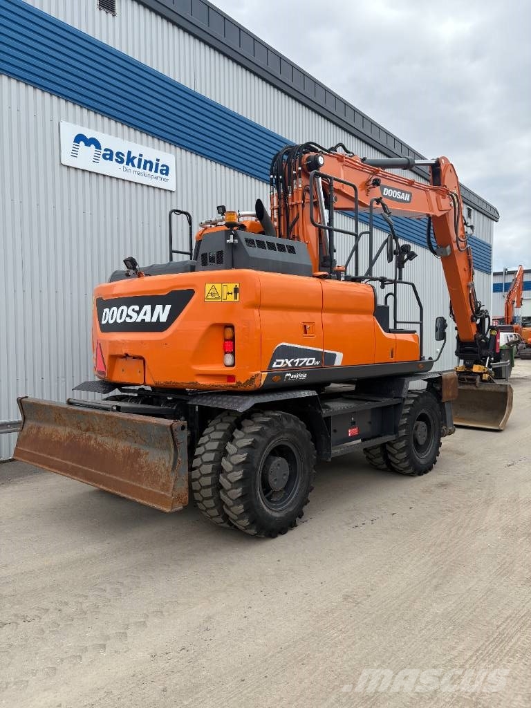 Doosan DX170W-5 Escavadeiras de rodas