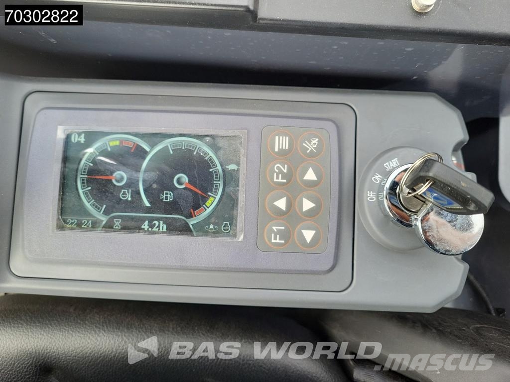 XCMG XE35 E Fabrieksgarantie- CW+3 Bakken - Yanmar Moto Miniexcavadoras
