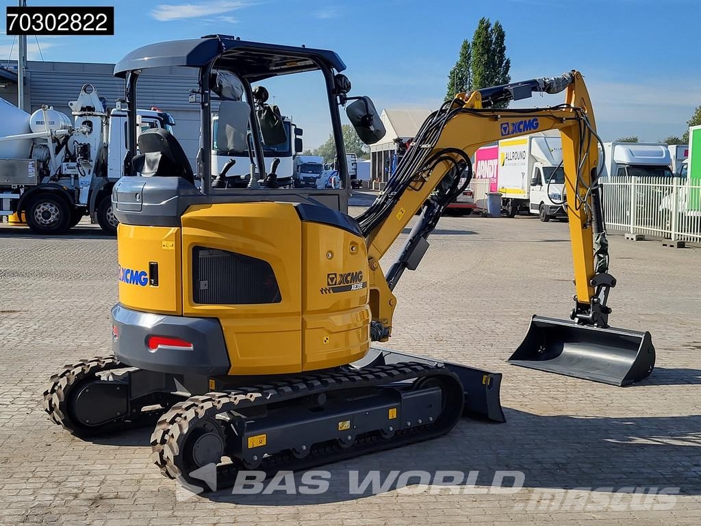 XCMG XE35 E Fabrieksgarantie- CW+3 Bakken - Yanmar Moto Miniexcavadoras