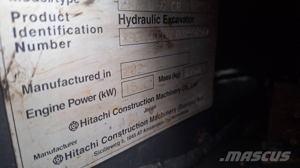 Hitachi ZX26U Miniexcavadoras