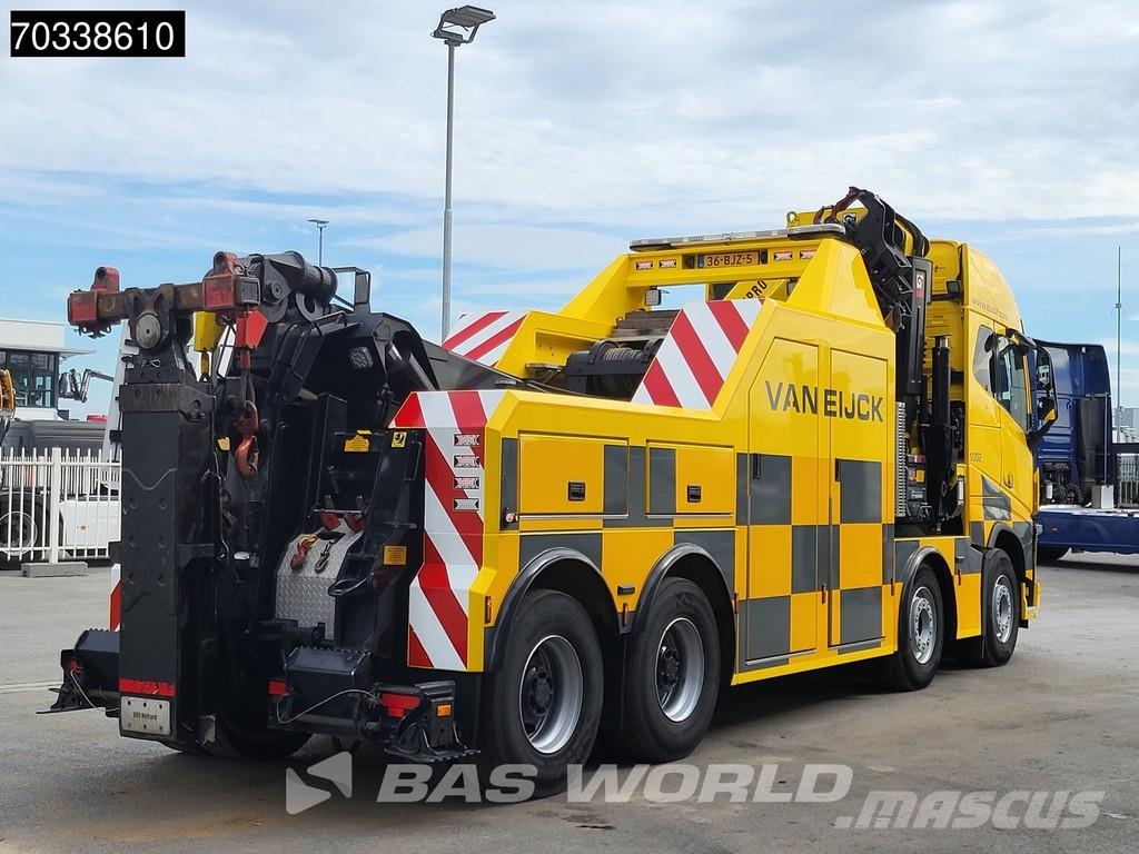 Volvo FH16 750 8X4 NL-Truck HIAB 1058 Miller Industries Vyprošťovací vozidla
