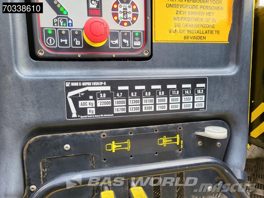 Volvo FH16 750 8X4 NL-Truck HIAB 1058 Miller Industries Vyprošťovací vozidla