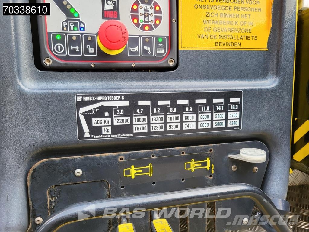 Volvo FH16 750 8X4 NL-Truck HIAB 1058 Miller Industries Grúas de vehículo