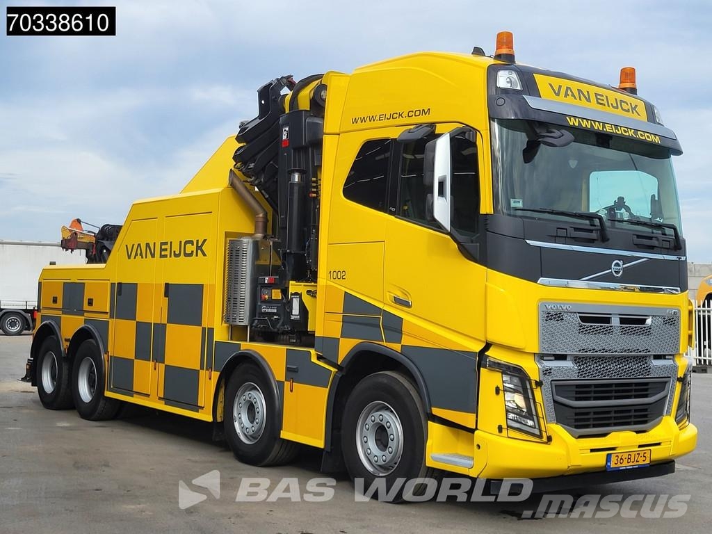 Volvo FH16 750 8X4 NL-Truck HIAB 1058 Miller Industries Vyprošťovací vozidla