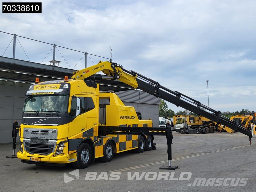 Volvo FH16 750 8X4 NL-Truck HIAB 1058 Miller Industries Vyprošťovací vozidla