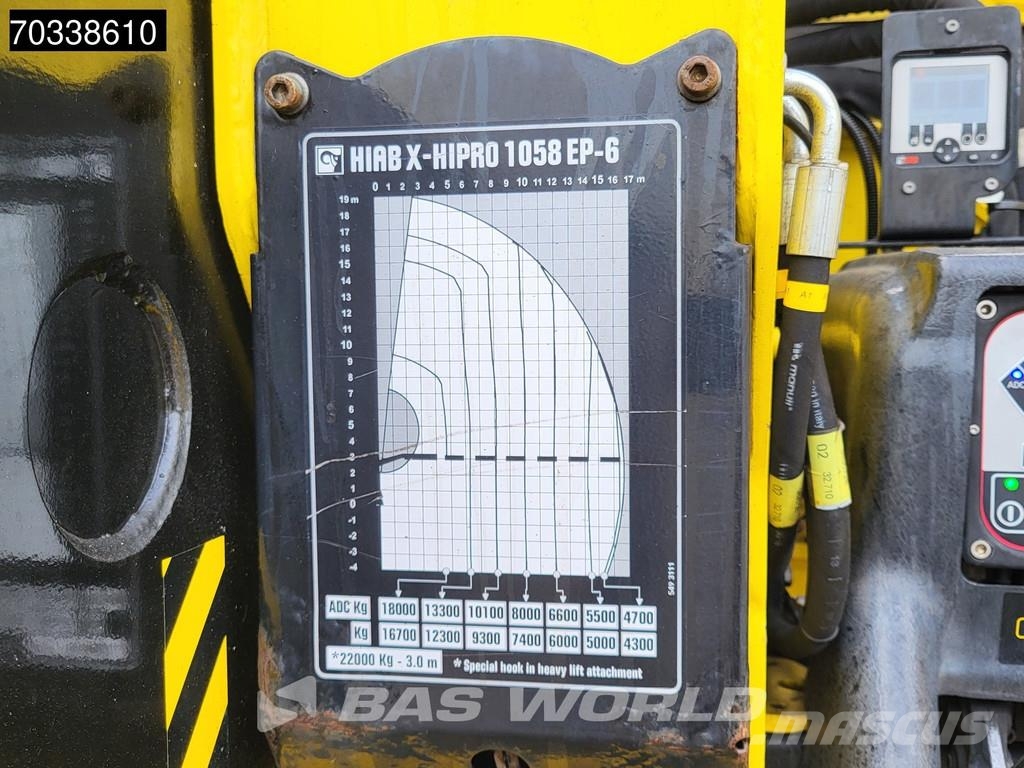 Volvo FH16 750 8X4 NL-Truck HIAB 1058 Miller Industries Vyprošťovací vozidla