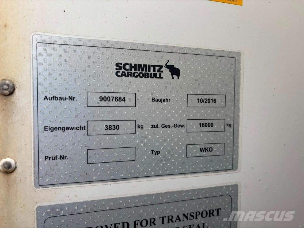 Scania P 500 6x2*4 CARRIER / BOX L=7702 mm / BDF CONTAINE Temperature controlled trucks