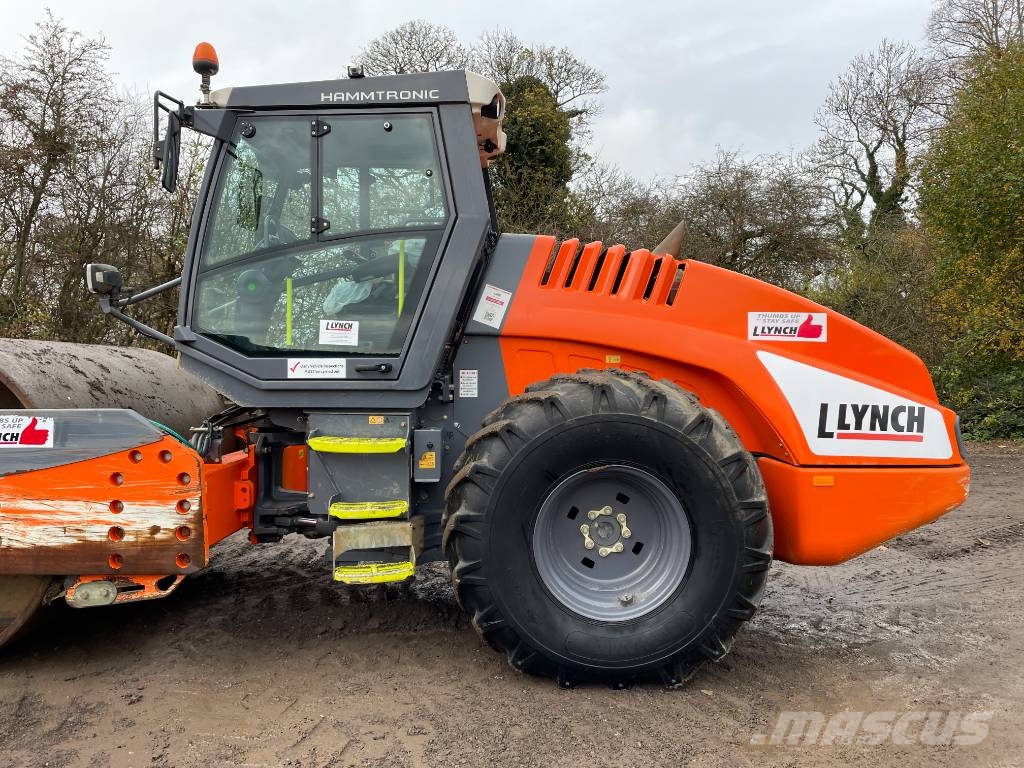 Hamm H20i Single Drum Roller Vienvalča grunts veltņi