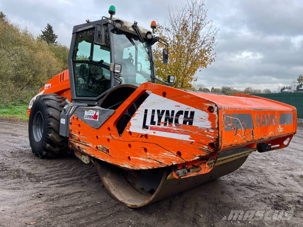 Hamm H20i Single Drum Roller Vienvalča grunts veltņi