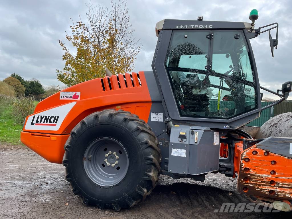 Hamm H20i Single Drum Roller Vienvalča grunts veltņi
