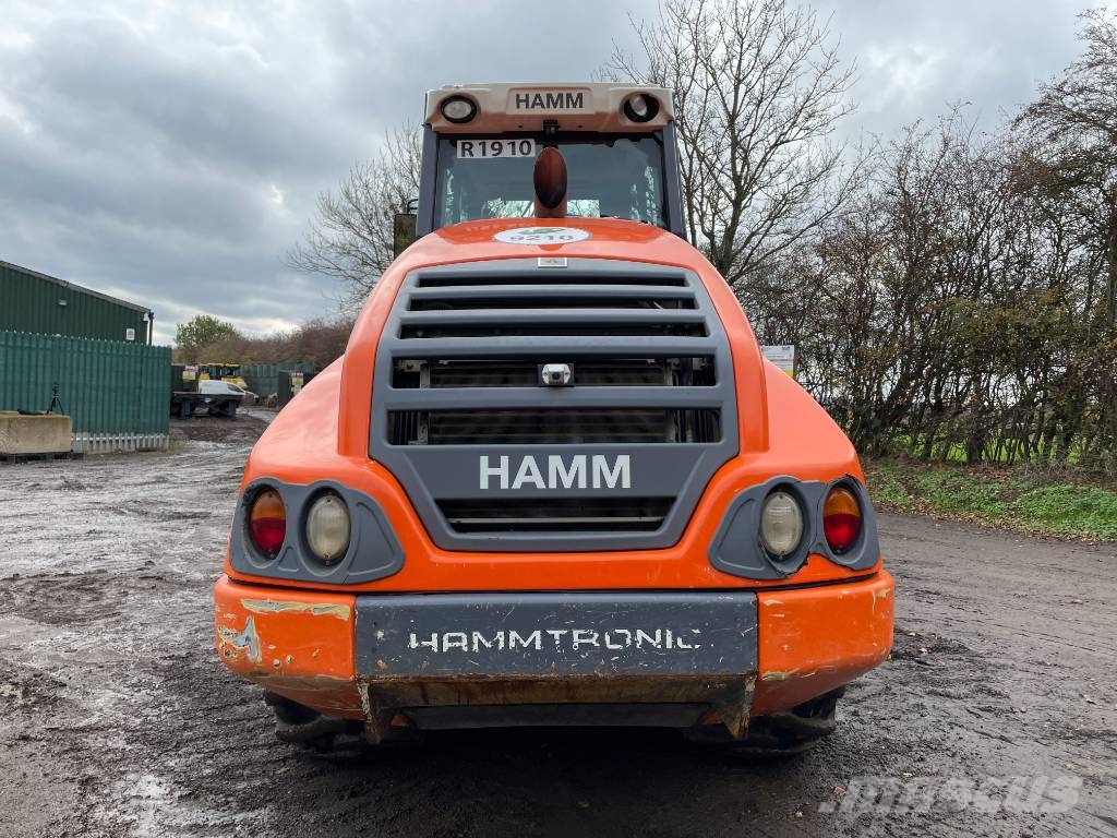 Hamm H20i Single Drum Roller Vienvalča grunts veltņi