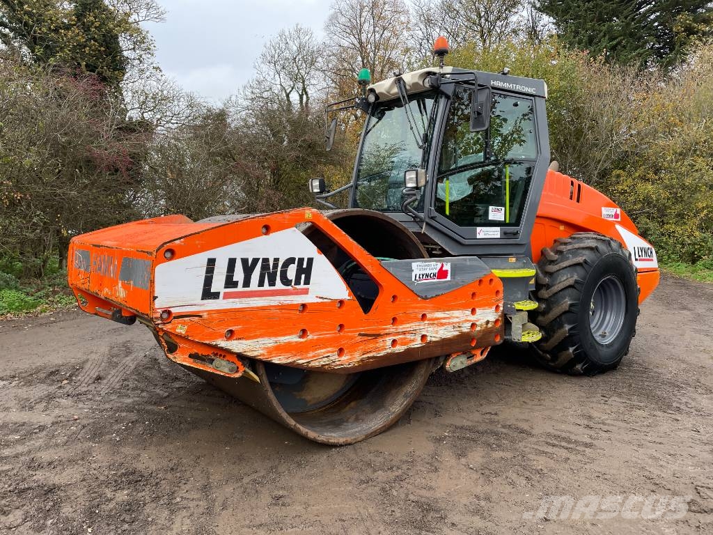 Hamm H20i Single Drum Roller Vienvalča grunts veltņi