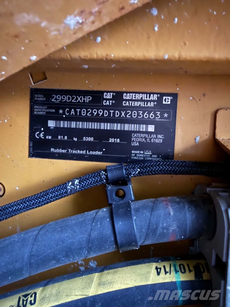 CAT 299 D 2 XHP Lietoti riteņu kompaktiekrāvēji
