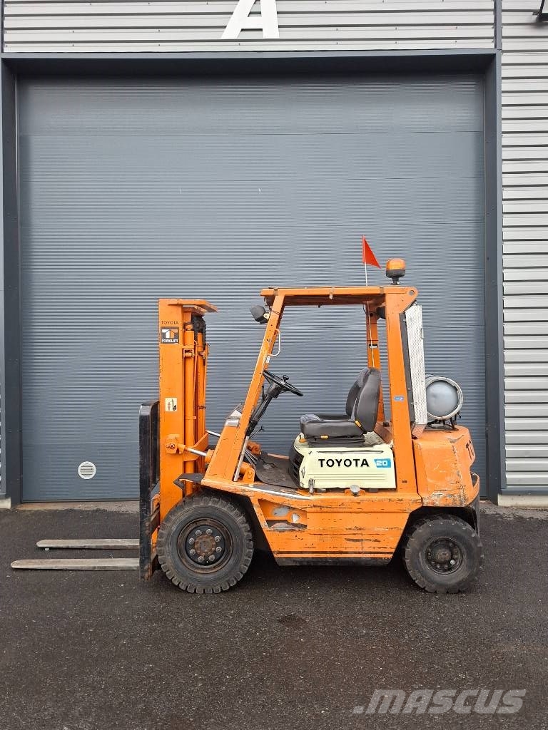 Toyota 42-4FG20 Kaasutrukki Gasstapler