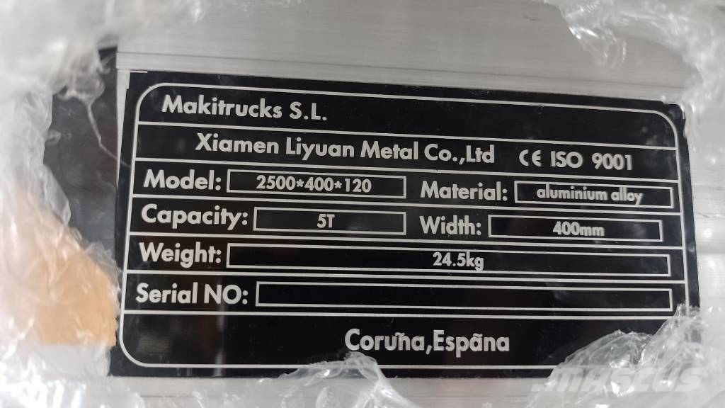 MTKS RAMPAS DE ALUMINIO Other components