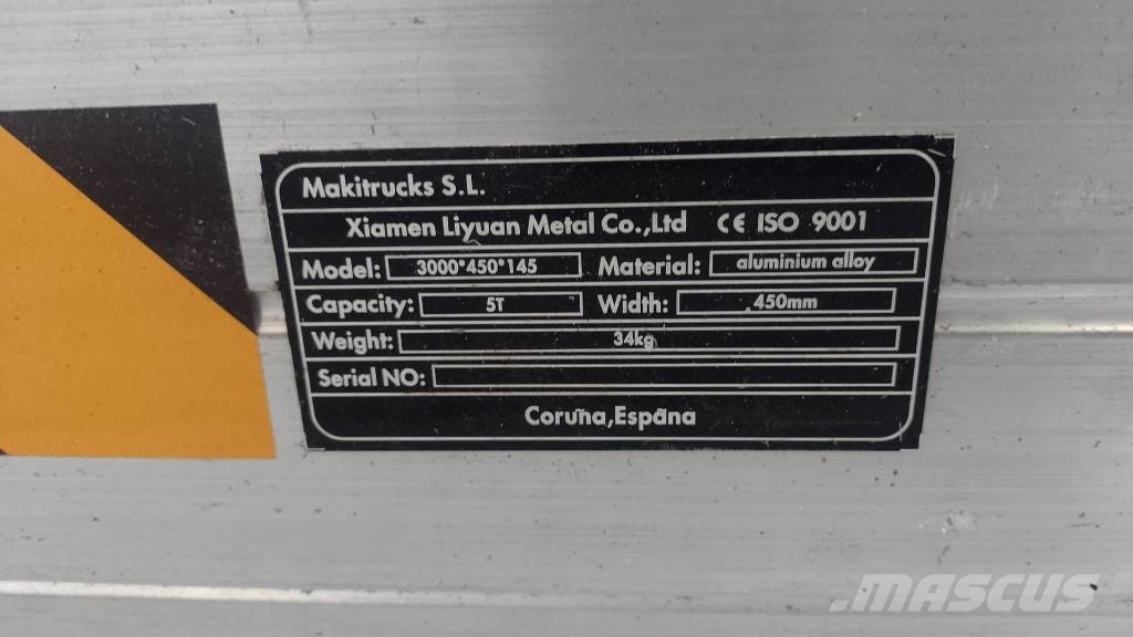 MTKS RAMPAS DE ALUMINIO Other components