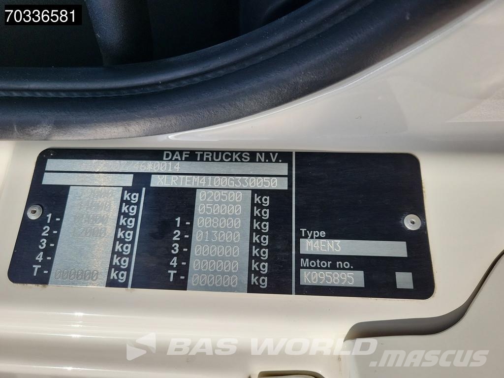 DAF CF 450 CF 4X2 SC APK ACC Navi PTO Alcoa's Trekkers