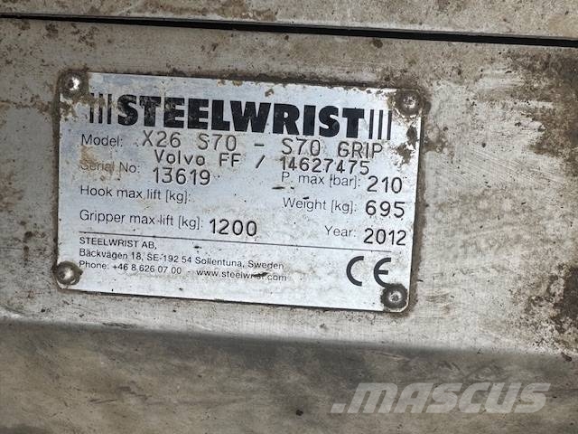 Steelwrist volvo x26 s70 Rotators