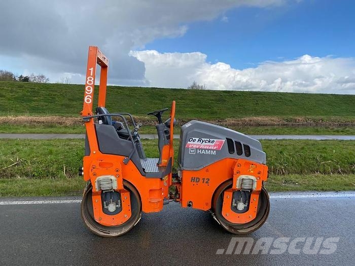 Hamm HD12VV Walce dwubębnowe