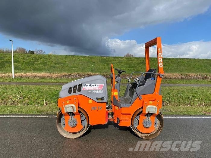 Hamm HD12VV Walce dwubębnowe