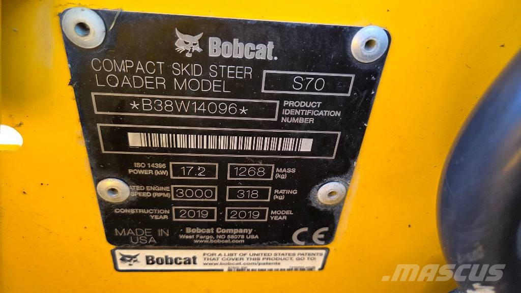 Bobcat S 70 Smykem řízené nakladače