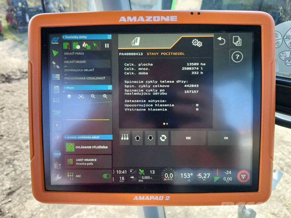 Amazone Pantera 4504 H+ Itsekulkevat ruiskut