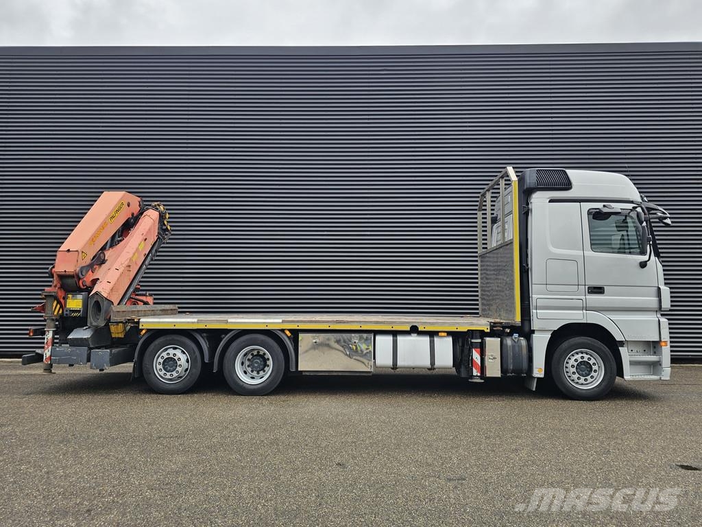 Mercedes-Benz ACTROS 2541 6x2 / PALFINGER 42 tm CRANE / KRAN Camiones grúa