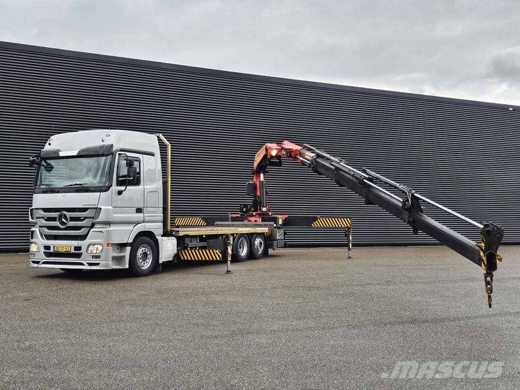 Mercedes-Benz ACTROS 2541 6x2 / PALFINGER 42 tm CRANE / KRAN Camiones grúa