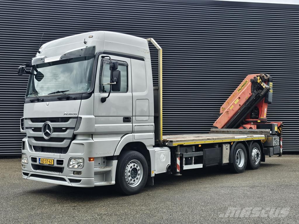 Mercedes-Benz ACTROS 2541 6x2 / PALFINGER 42 tm CRANE / KRAN Camiones grúa
