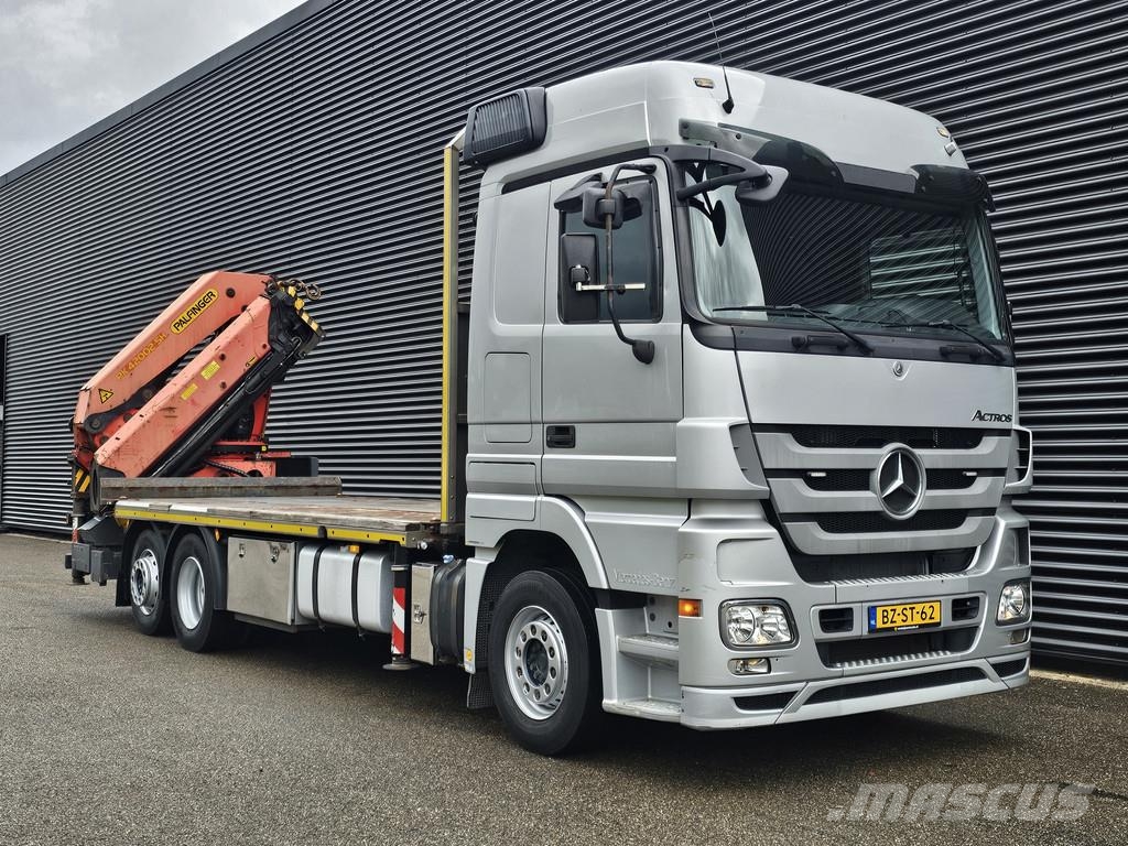 Mercedes-Benz ACTROS 2541 6x2 / PALFINGER 42 tm CRANE / KRAN Camiones grúa