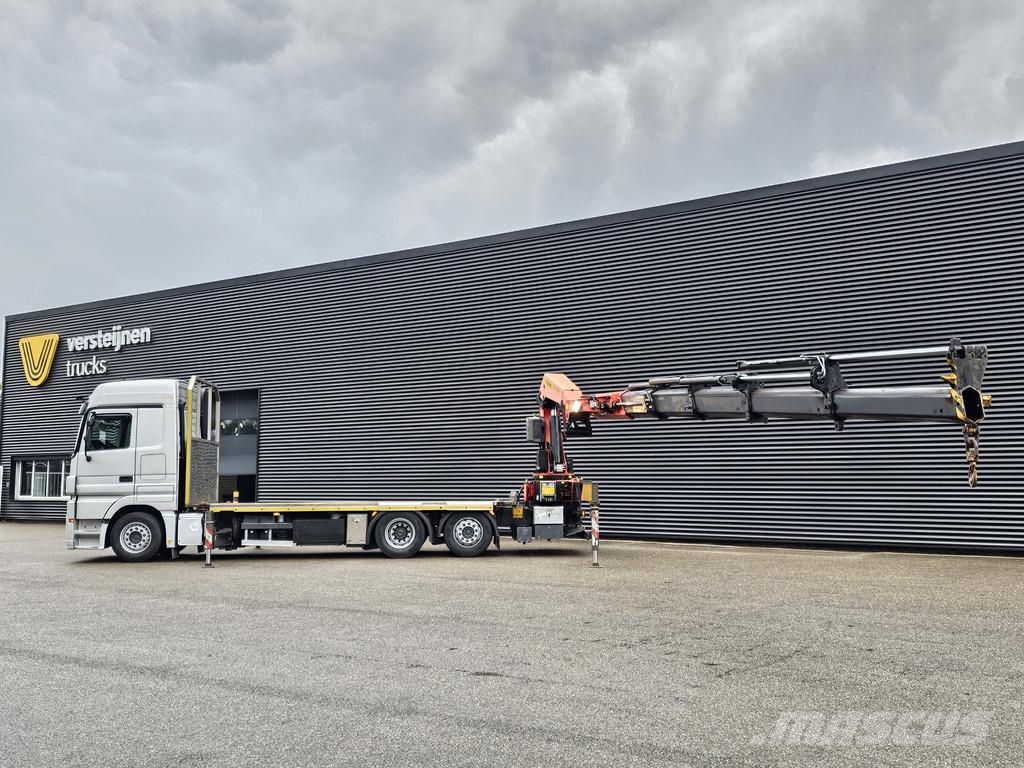 Mercedes-Benz ACTROS 2541 6x2 / PALFINGER 42 tm CRANE / KRAN Camiones grúa