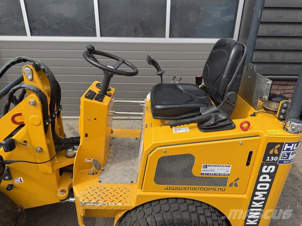 Knikmops 130 minishovel BJ 2024 €490 LEASE لوادر بعجل