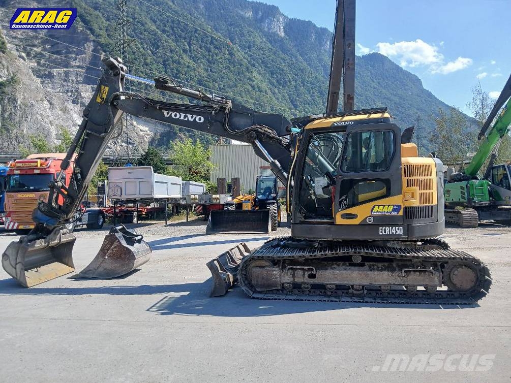 Volvo ECR 145 D Vikšriniai ekskavatoriai