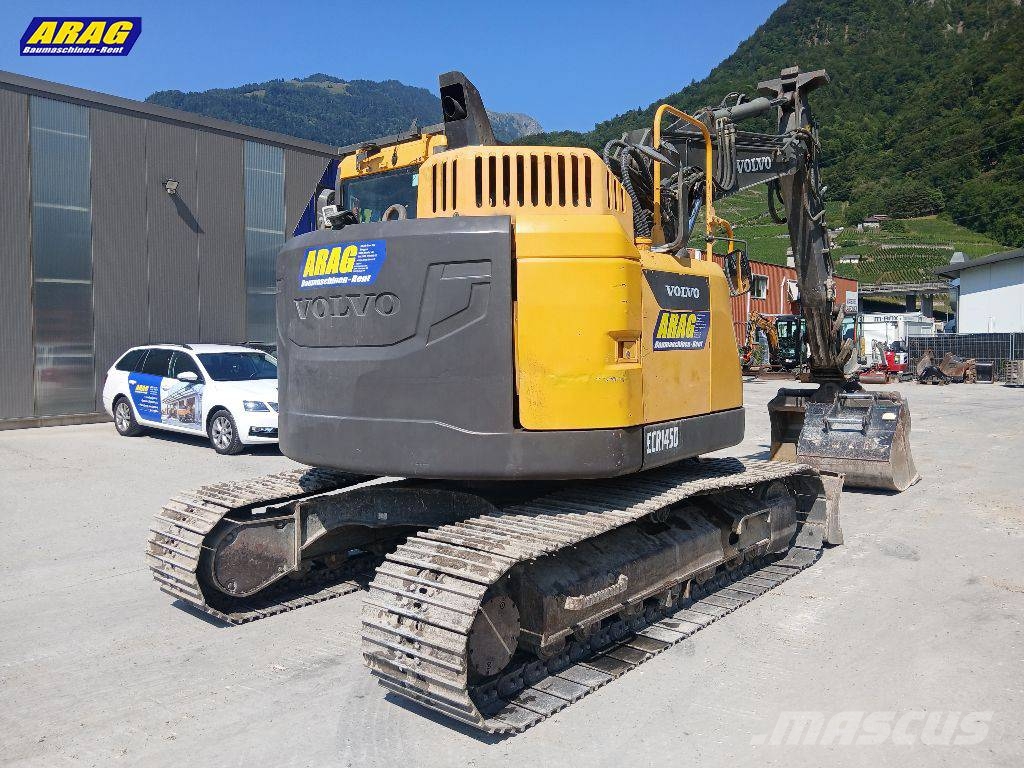 Volvo ECR 145 D Vikšriniai ekskavatoriai