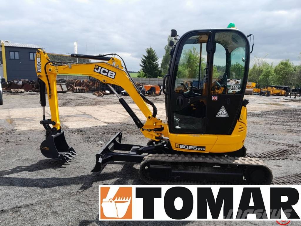 JCB 8025 ZTS Mini ekskavatörler, 7 tona dek