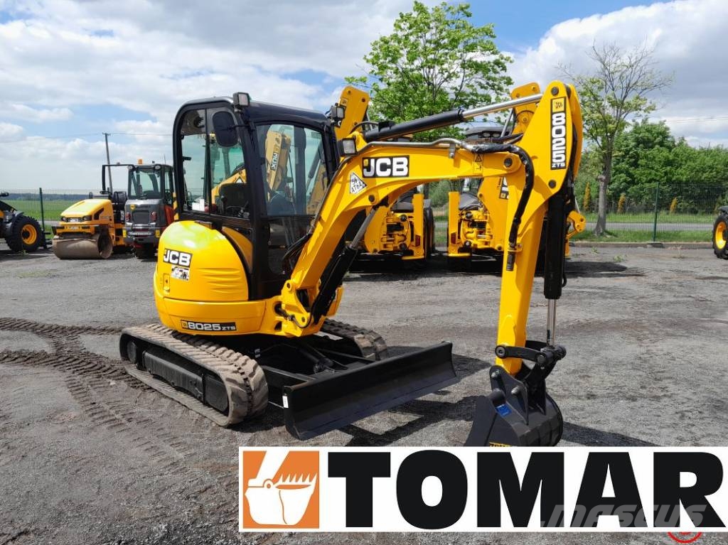 JCB 8025 ZTS Mini ekskavatörler, 7 tona dek