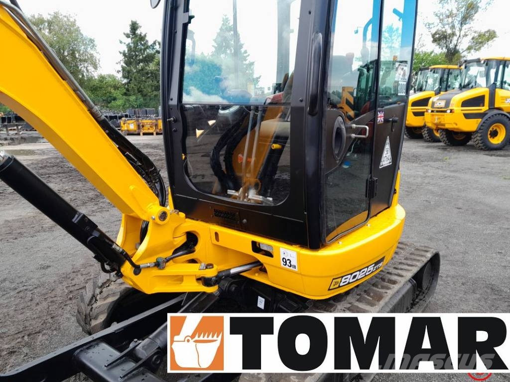 JCB 8025 ZTS Mini ekskavatörler, 7 tona dek