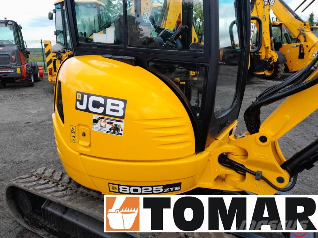 JCB 8025 ZTS Mini ekskavatörler, 7 tona dek